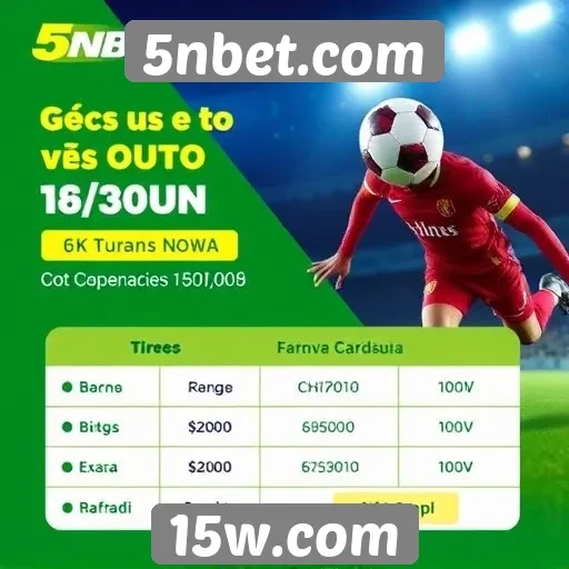 Promoções e bônus oferecidos pela 5nbet